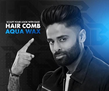 Urbangabru Hair Volumizing Powder Wax (5 GM) + Hair Comb Aqua Wax - The Alpha Edition - Men's Grooming Combo Kit